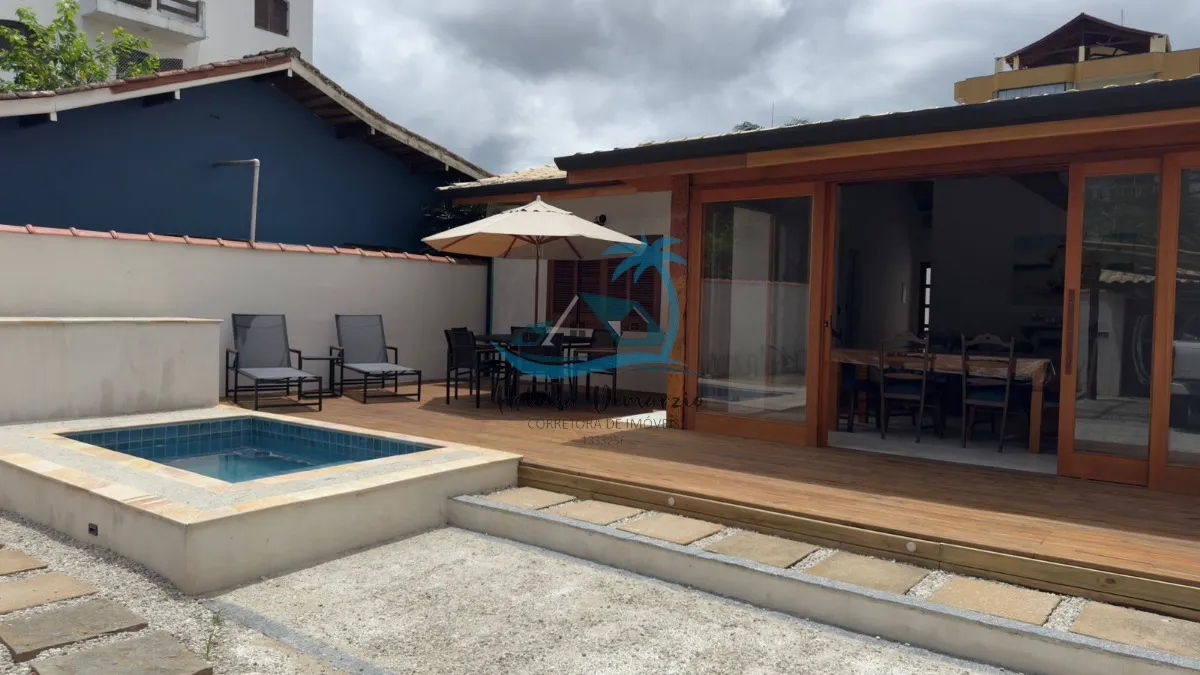 Imagem Casa térrea a venda no melhor bairro de Ubatuba, Barra da Lagoa, próximo à rua Guarani.