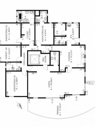 Imagem Apartamento com 2 Quartos à Venda, 180 m² em Jardim Vila Mariana - São Paulo