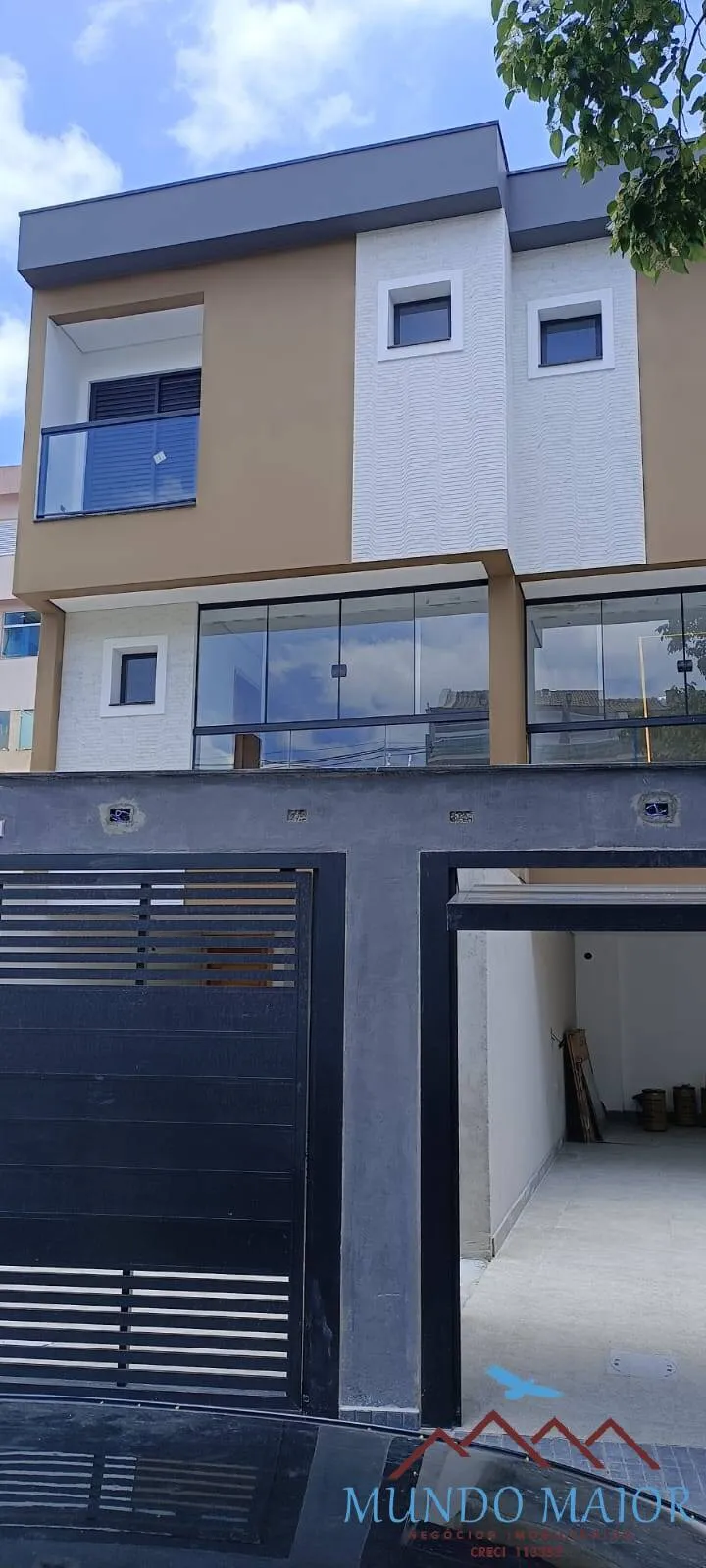 Imagem Sobrado Moderno à Venda Parque das Nações 3 Dorms, Suíte, Quintal Gourmet!!