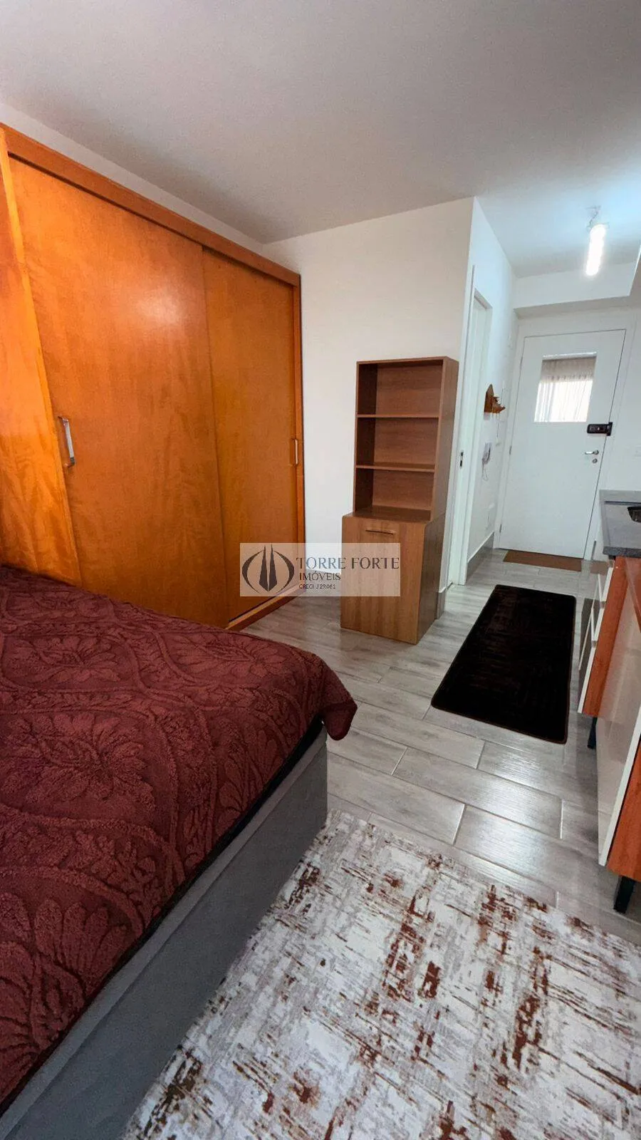 Imagem Lindo apartamento com 26 m² mobiliado e bem localizado, 400 metros do metrô