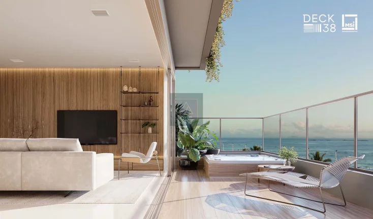 Imagem PRAIA DO TABULEIRO SC - Apartamento 3 suítes. 144m². SPA privativo. Entrega setembro/26.