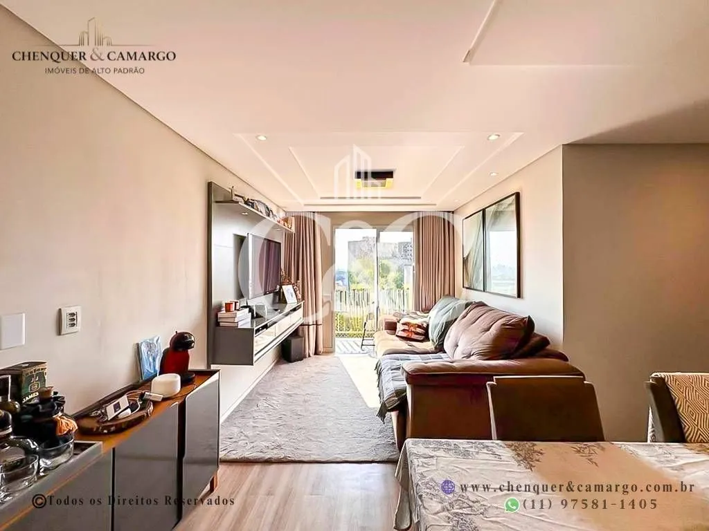 Imagem Apartamento à venda no Jardim Conquista Jundiaí, 64m², reformado, 2 dormitórios planejados