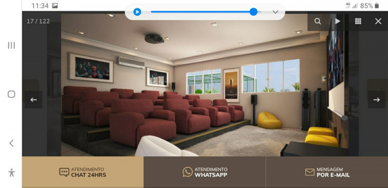 Imagem Apartamento com 2 Quartos à Venda, 80 m²em Guilhermina - Praia Grande
