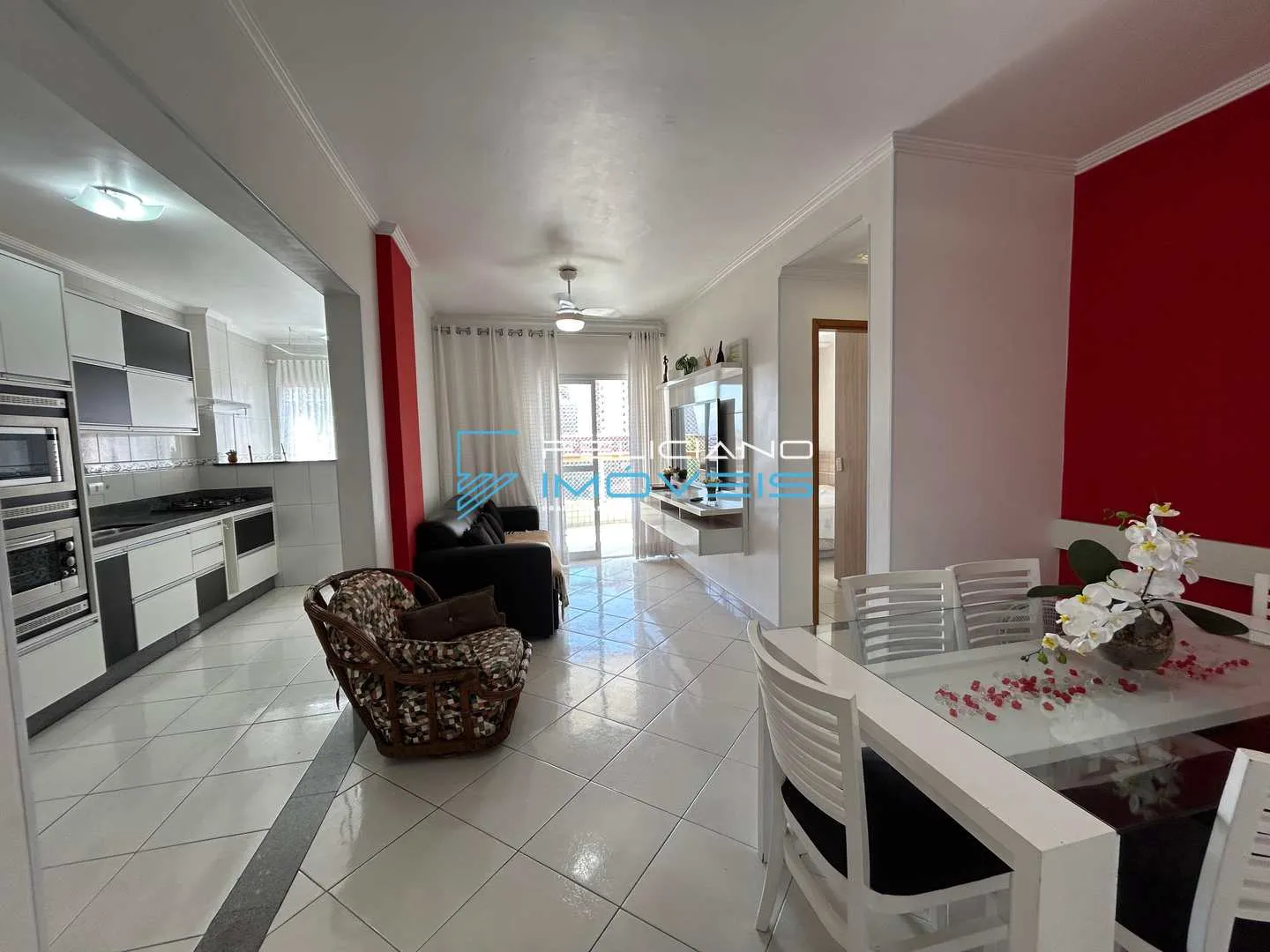 Imagem Apartamento com 1 quarto, Tupi, Praia Grande - R$ 435 mil, Cod: 6096