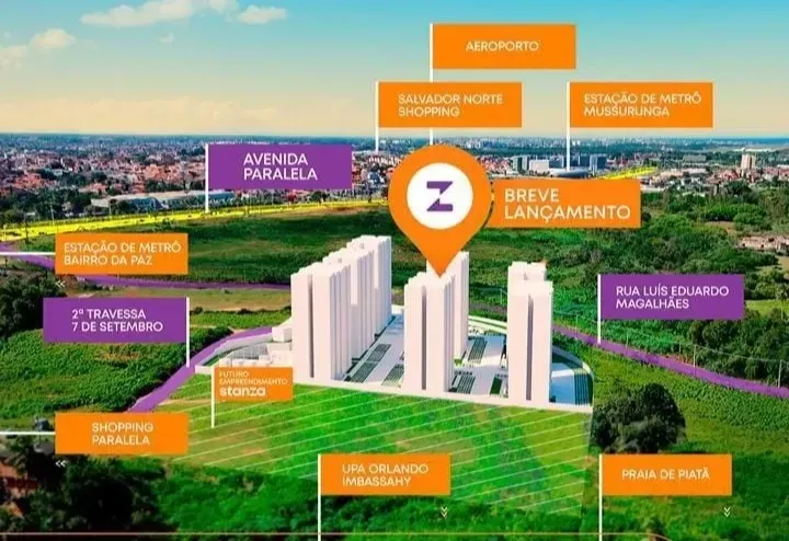 Foto do imóvel Apartamento com 2 Quartos à Venda, 37 metros em Bairro da Paz - Salvador