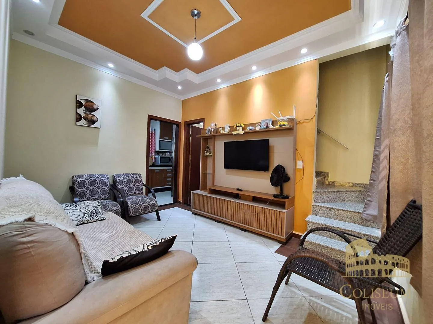 Imagem Casa com 2 dormitórios à venda, 68 m² por R$ 530.000,00 - Vila Assunção - Praia Grande/SP