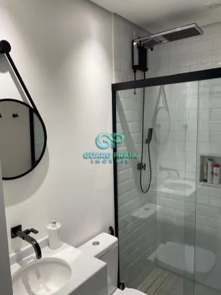 Imagem 3 dormitórios sendo 1 suíte, 3 banheiros, cozinha integrada com sala ampla, para 2 ambientes com sacada, finamente mobiliado.
