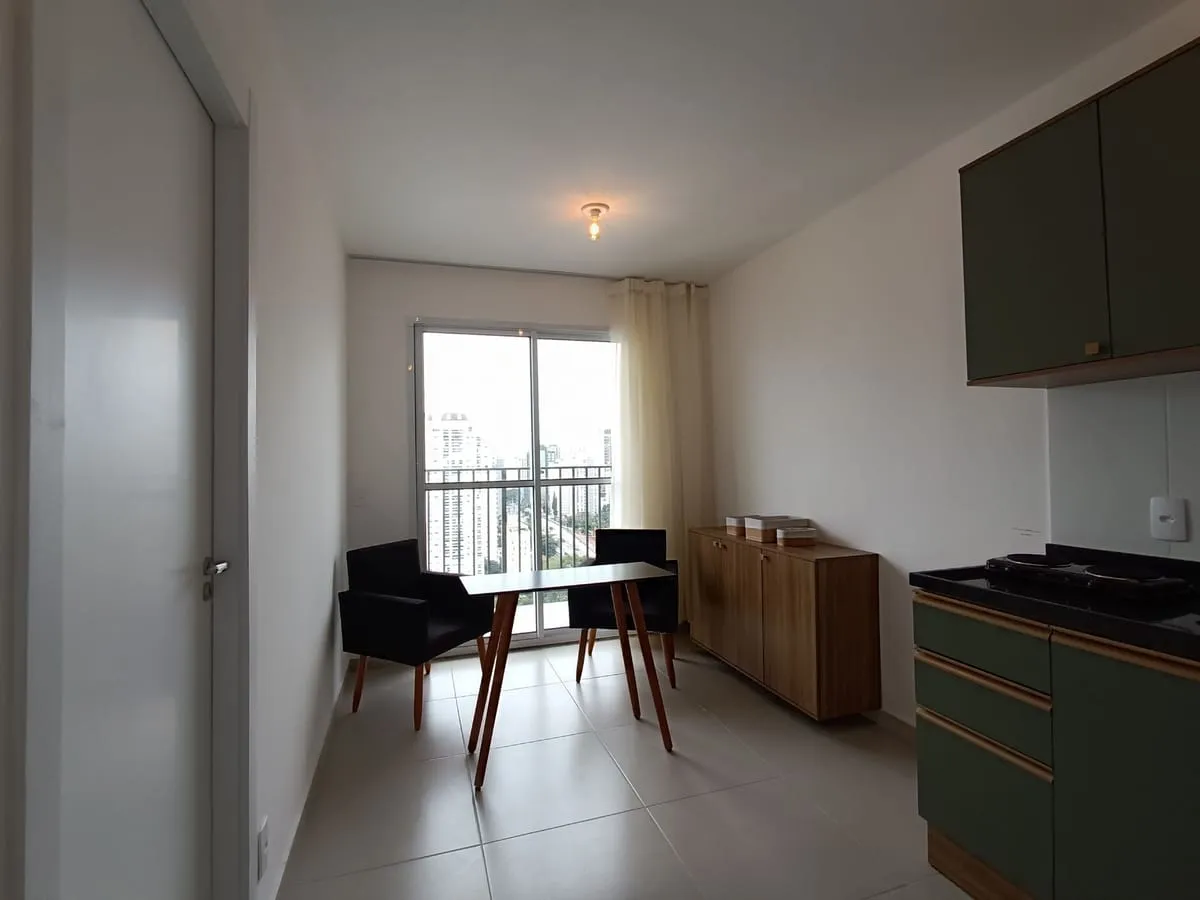Imagem Apartamento com 1 Quarto para alugar, 27m² - Campo Belo