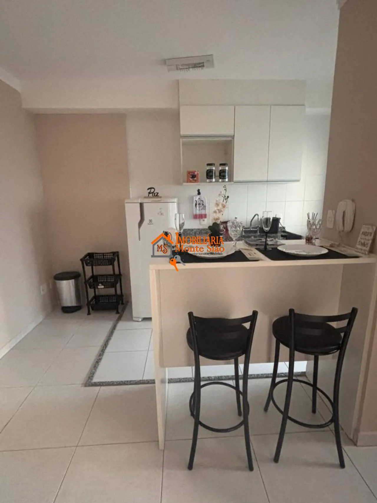 Imagem Apartamento com 1 dormitório, 38 m² - venda por R$ 330.000,00 ou aluguel por R$ 2.595,00/mês - Gopoúva - Guarulhos/SP