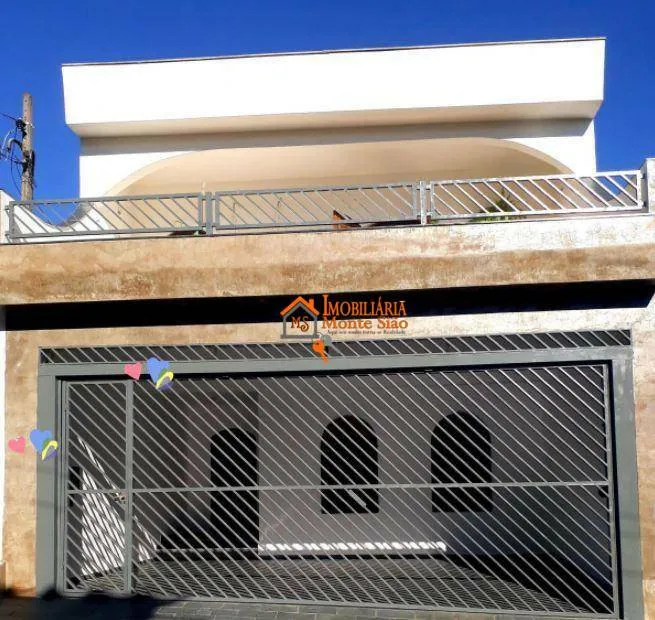 Foto do imóvel Sobrado com 4 dormitórios à venda, 260 m² por R$ 850.000,00 - Jardim Santa Clara - Guarulhos/SP