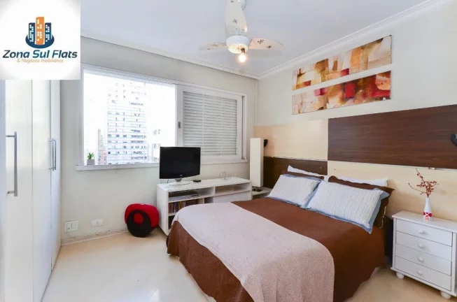 Imagem Apartamento à Venda Em Moema Com 3 Dormitórios Sendo 1 Suíte e 1 Vaga