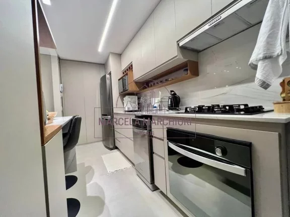 Imagem Luxuoso apartamento na Praia da costa, frente vista mar