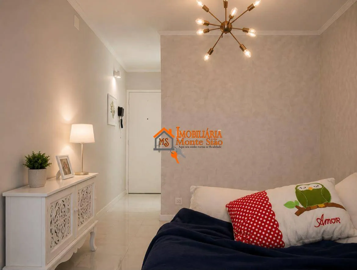 Imagem Apartamento com 3 dormitórios à venda, 72 m² por R$ 405.000,00 - Vila Rosália - Guarulhos/SP
