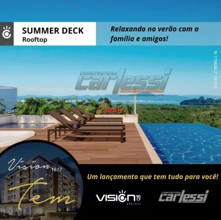 Imagem Grandioso Empreendimento Vision 3 Dorm/ 1 Suíte 2 vagas.