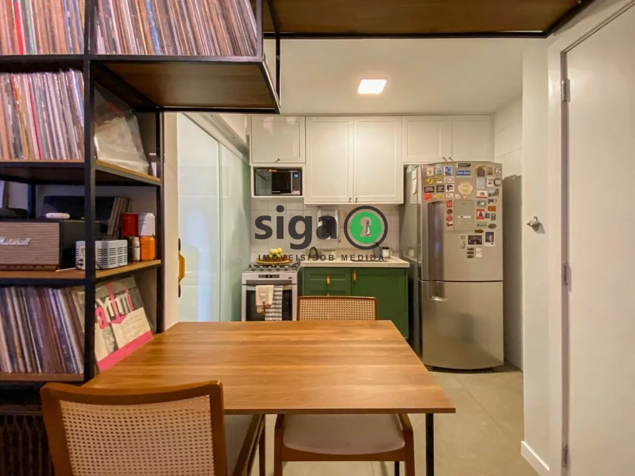 Imagem Apartamento mobiliado de 40m² à venda na Vila Olímpia porteira fechada
