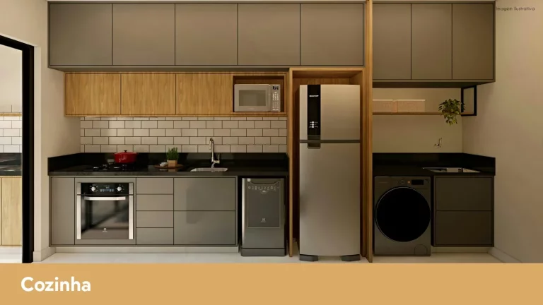 Imagem Apartamento à venda próximo da Alameda Lucas com 2 suítes, no condomínio Gió Vila Helena, Atibaia - SP