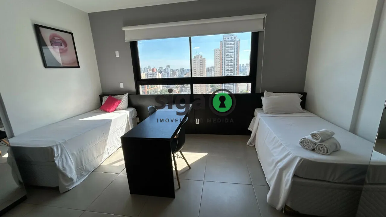 Imagem Studio mobiliado no VN Humberto com lazer completo e localização estratégica.