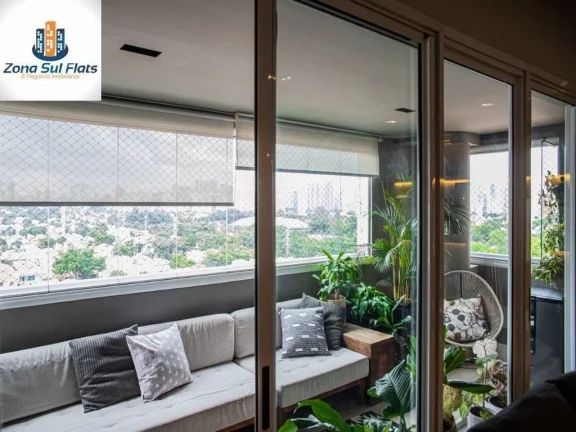 Imagem Apartamento à Venda No Brooklin Com 3 Dormitórios Sendo 2 Suítes e 2 Vagas