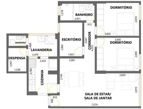 Imagem Apartamento para Venda em São Paulo / SP no bairro Pinheiros