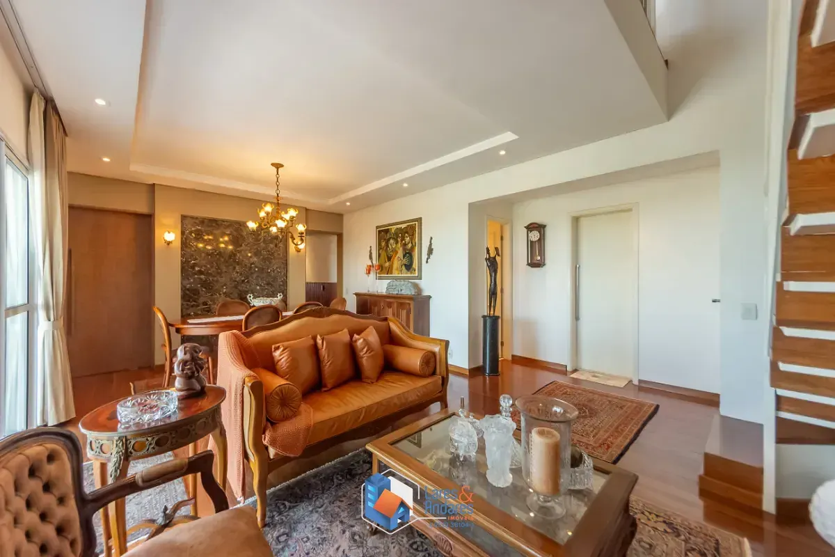 Imagem Cobertura para venda em Chácara Santo Antônio (Zona Sul) com 3 quartos, sendo 3 suítes, 285m²