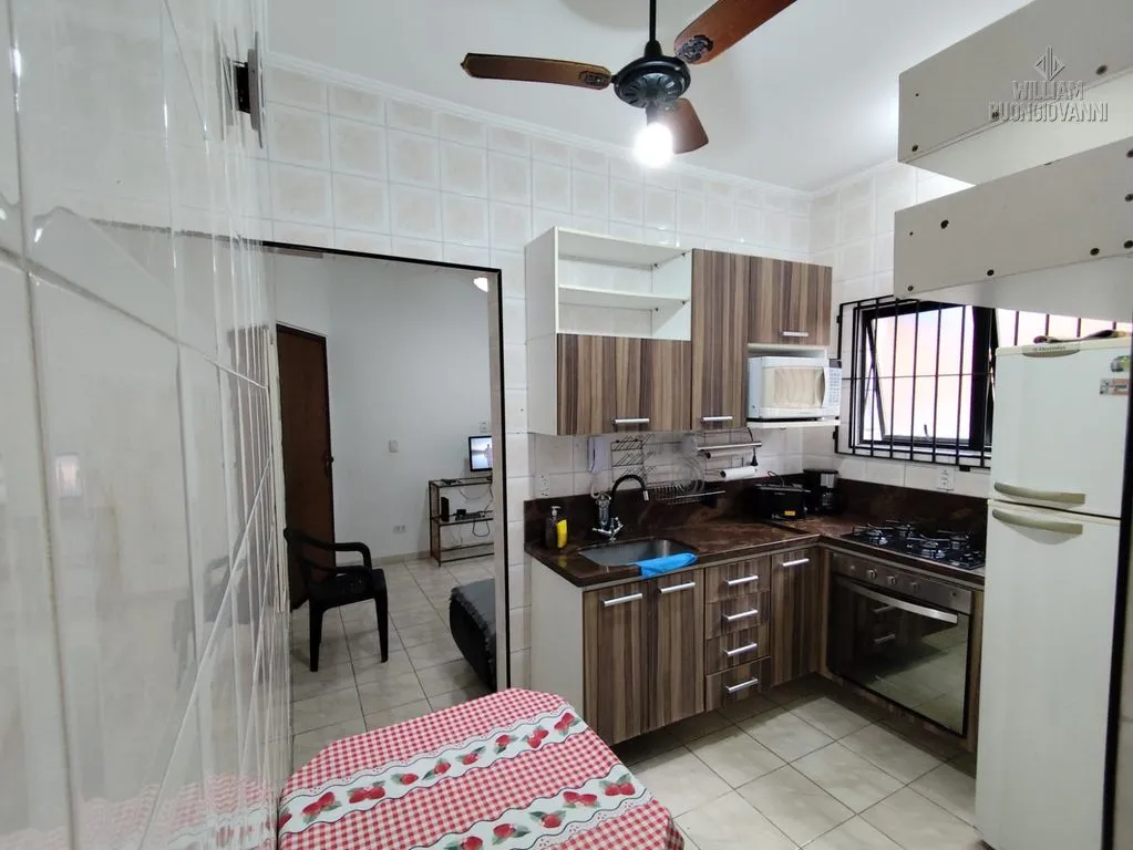 Imagem Apartamento Ocian-Praia Grande 1dorm, mobiliado c/ Sacada - 86m² - 300m da Praia