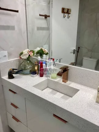 Imagem Vendo Apartamento de Alto Padrão (Fica Tudo) 3 Suítes, 122m², 5 Banheiros, Sala 3 Ambientes, Lazer Completo no melhor bairro de Santo André, Jardim