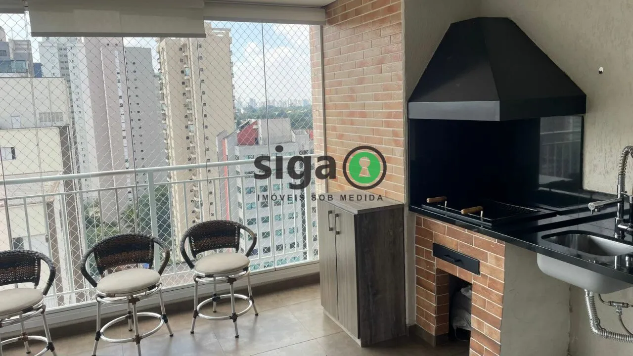 Imagem Apartamento a venda no Alto da Boa Vista, com 3 quartos e 2 vagas.