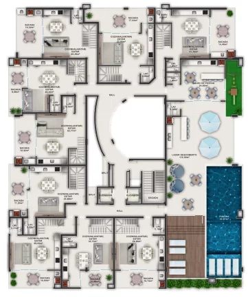 Imagem Bella Vivie - Apartamento à venda no bairro Bombas - Bombinhas/SC