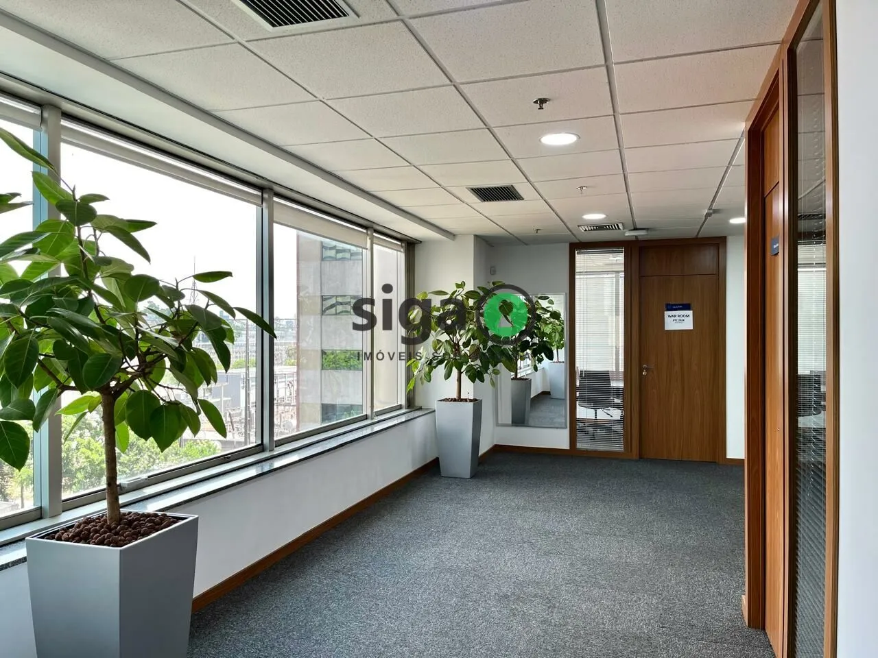Imagem CONJUNTO COMERCILA COM 551 M² MOBILIADO PARA LOCAÇÃO NO BROOKLIN
