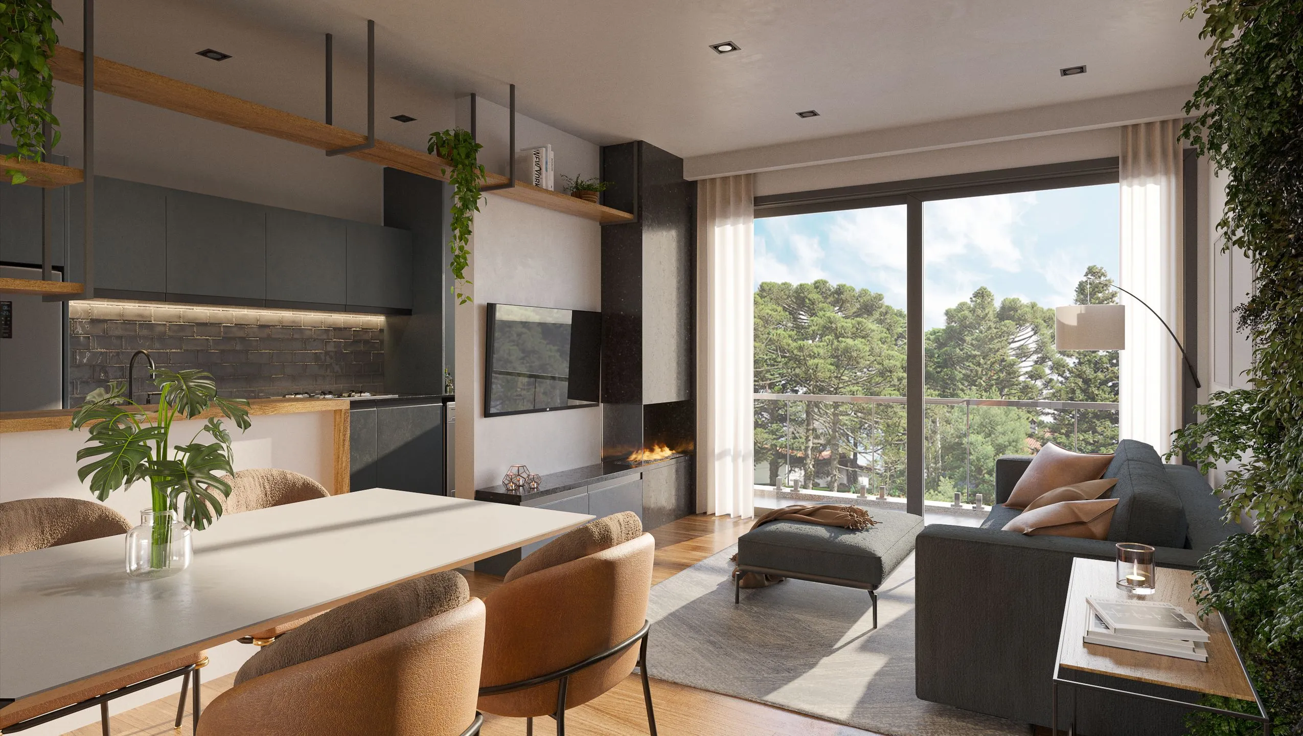 Imagem Apartamento à venda em Canela, Centro , com 1 quarto, 61.39m2