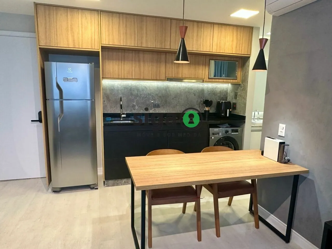 Imagem Apartamento 38m² para locação mobiliado, localizado na Chácara Santo Antônio, São Paulo