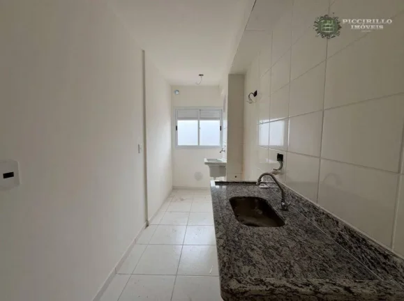 Imagem Apartamento com 2 dormitórios à venda, 60 m² por R$ 438.000,00 - Boqueirão - Praia Grande/SP