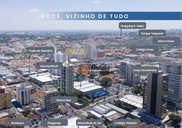 Imagem Apartamento com 3 dormitórios à venda, 77 m² - Jardim Guanabara - Campinas/SP