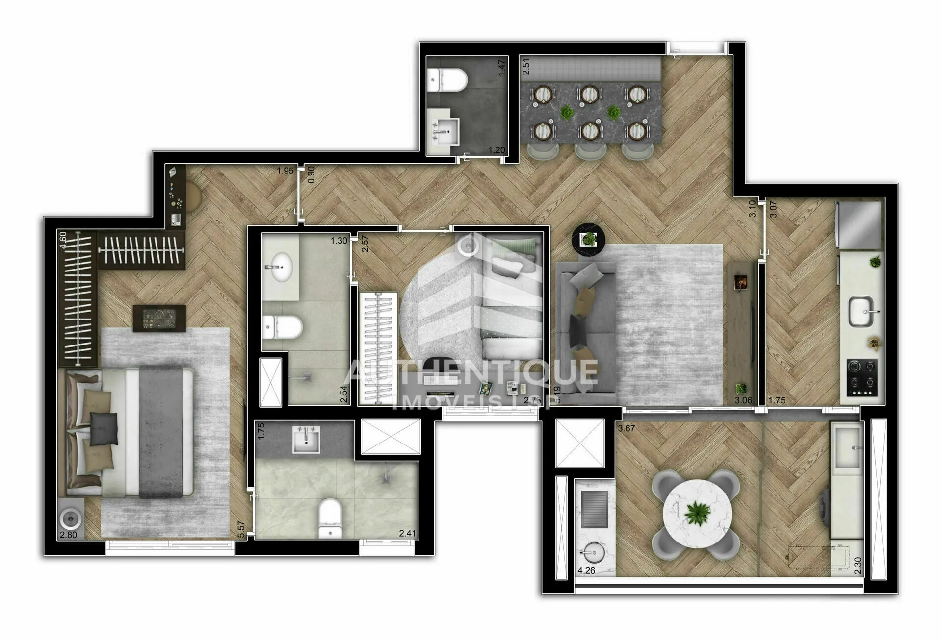 Imagem INSIGNIA CAMPO BELO - Apartamento à venda no bairro Campo Belo - São Paulo/SP, Zona Sul