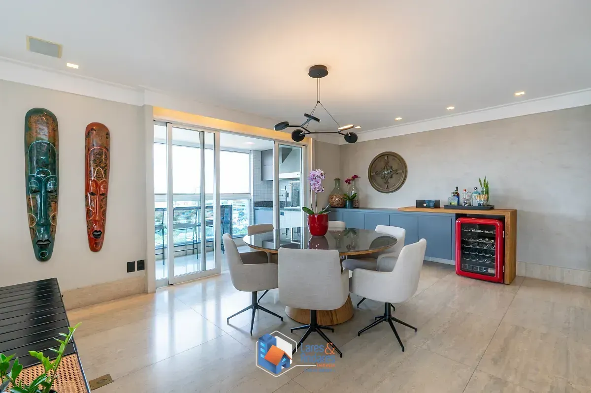 Imagem Apartamento para venda em Indianópolis com 3 quartos, sendo 3 suítes, 195m²