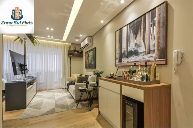 Imagem Apartamento à Venda Na Vila Mariana Com 1 Suíte e 1 Vaga - Semi-Mobiliado