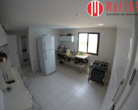 Imagem Maravilhosa cobertura duplex com prédio de frente para o mar com 4 suítes, dependência de emprega...