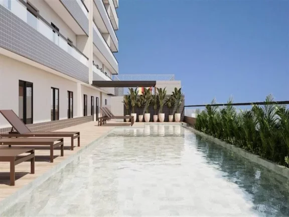 Imagem Apartamento com 2 dormitórios à venda, 84 m² por R$ 572.000,00 - Caiçara - Praia Grande/SP