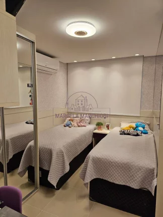 Imagem Ap 2 quartos, suíte, porteira fechada, vista pro mar, lazer completo, 1 vag
