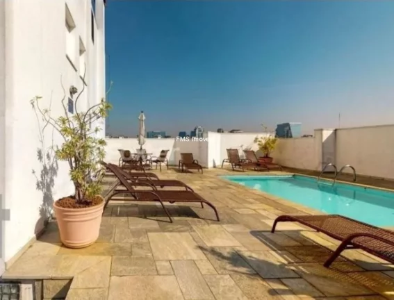 Imagem Imperdível oportunidade de apartamento para venda ou locação em Vila Nova Conceição, São Paulo-SP: 1 quarto, 1 banheiro, 1 vaga, 36m².