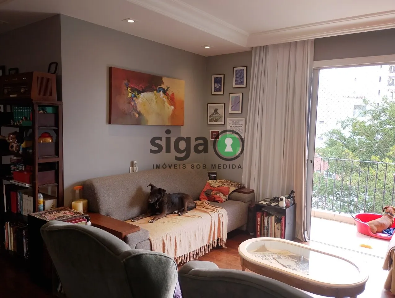 Imagem Apartamento de 133m² - 3quartos, 2 vagas - Real Parque - São Paulo/SP