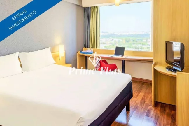 Foto do imóvel Flat disponível para venda no Íbis Guarulhos, com 18m², 1 dormitório e 1 vaga em Rua General Osório