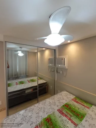 Imagem Apartamento para locação em Lauro de Freitas-BA, Buraquinho: 2 quartos, 1 suite, 2 salas, 1 banheiro, 1 vaga, 63m².