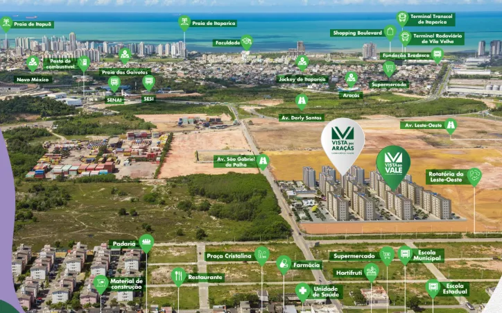 Imagem Apartamento com 2 quartos à venda em Vila Velha