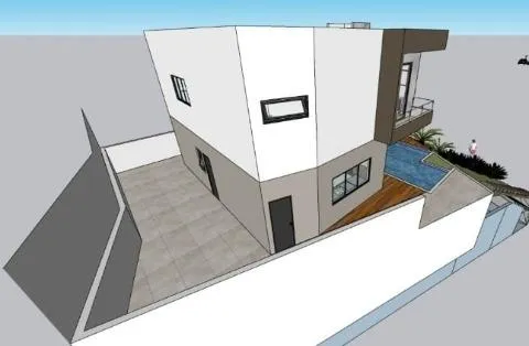 Imagem VENDA DE SOBRADO NOVO NO CONDOMÍNIO REAL PARK, EM ARUJÁ/SP, 315m² com 3 suítes amplas, espaço gourmet, piscina e garagem coberta. CONSULTE-NOS.