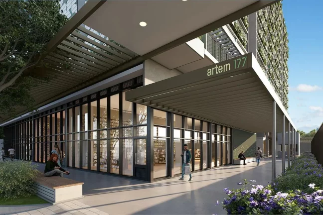 Imagem ARTEM - PORTE ENGENHARIA - Studios de 42m² a Aptos de 83 a 110m²! Próximo ao Shopping Anália Franco!
