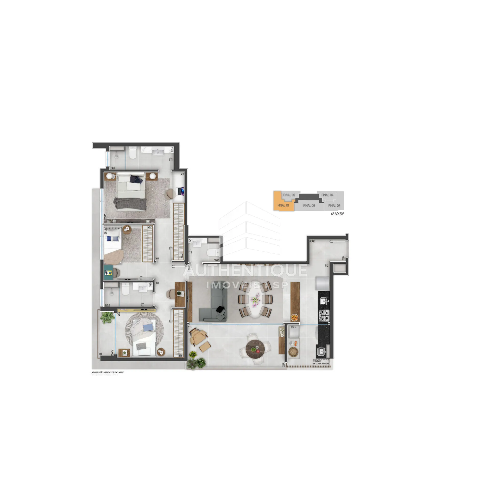 Imagem DIAMOND JARDINS - Apartamento no bairro Jardins à venda