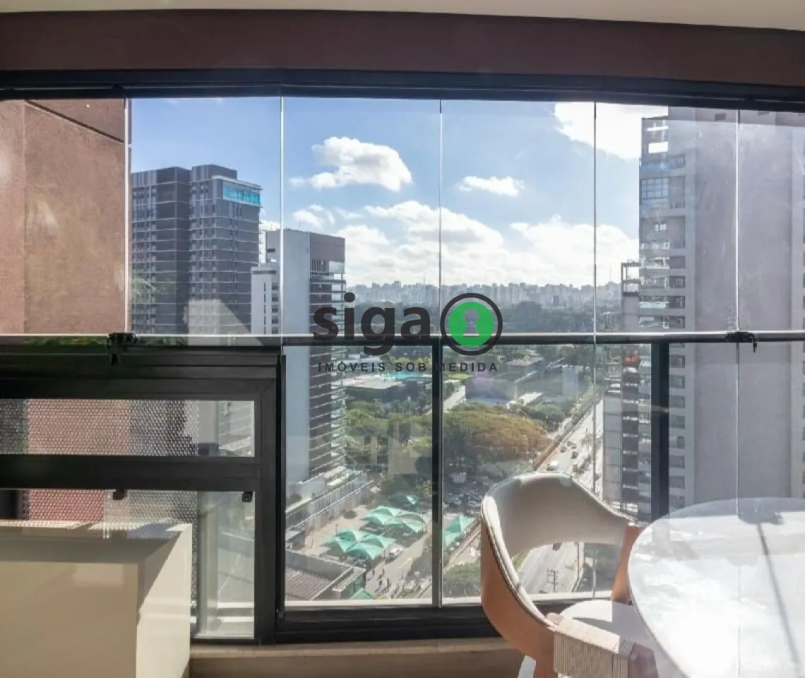 Imagem Apartamento 30m² para locação mobiliado, localizado em Moema.