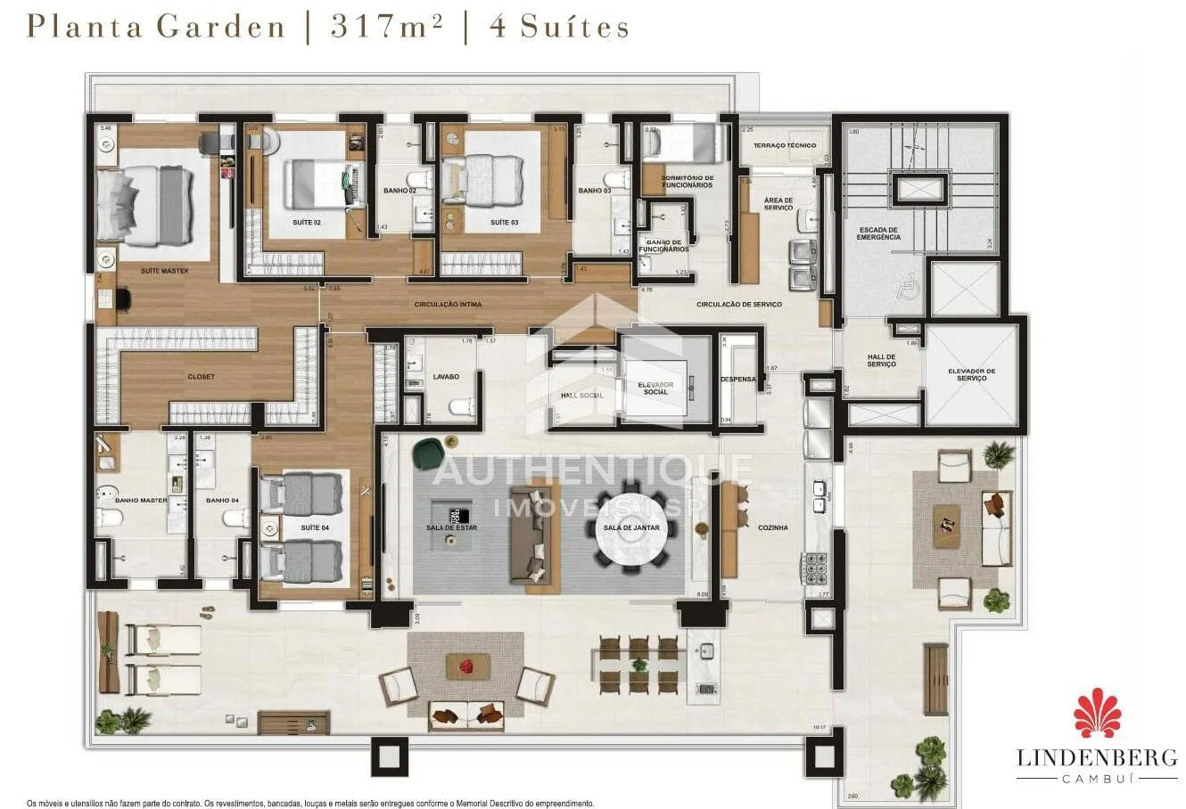 Imagem Lindenberg Cambuí - Campinas - Apartamento à venda em Campinas/SP