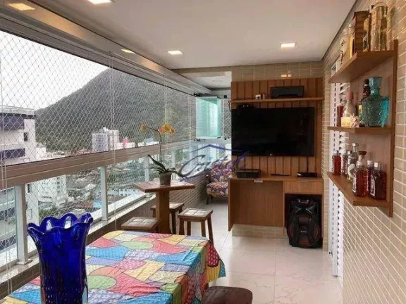 Imagem Apartamento com 3 dormitórios à venda, 112 m² por R$ 1.360.000,00 - Canto do Forte - Praia Grande/SP